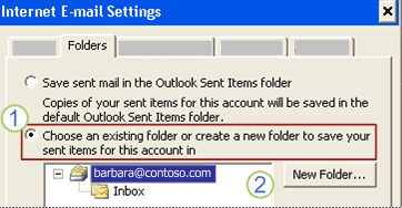 Internet E-mail Settings